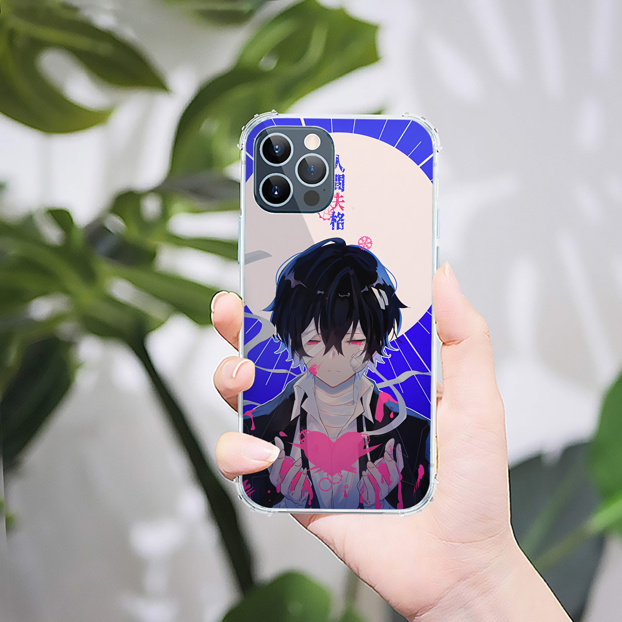 （画像用） 文豪ストレイドッグス Bungo Stray Dogs 【iPhone 12シリーズ対応】透明スマホケース（クリアソフトケース）